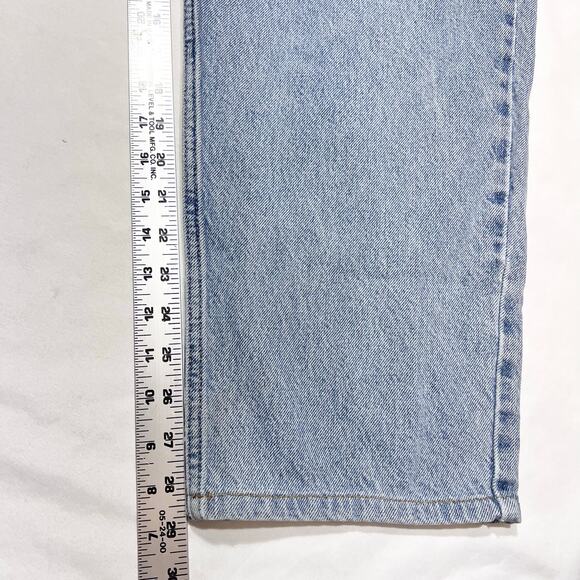 Vintage Calvin Klein Jeans 36x28 Baggy Wide Leg Denim Y2K Hip Hop Used - Picture 9 of 11